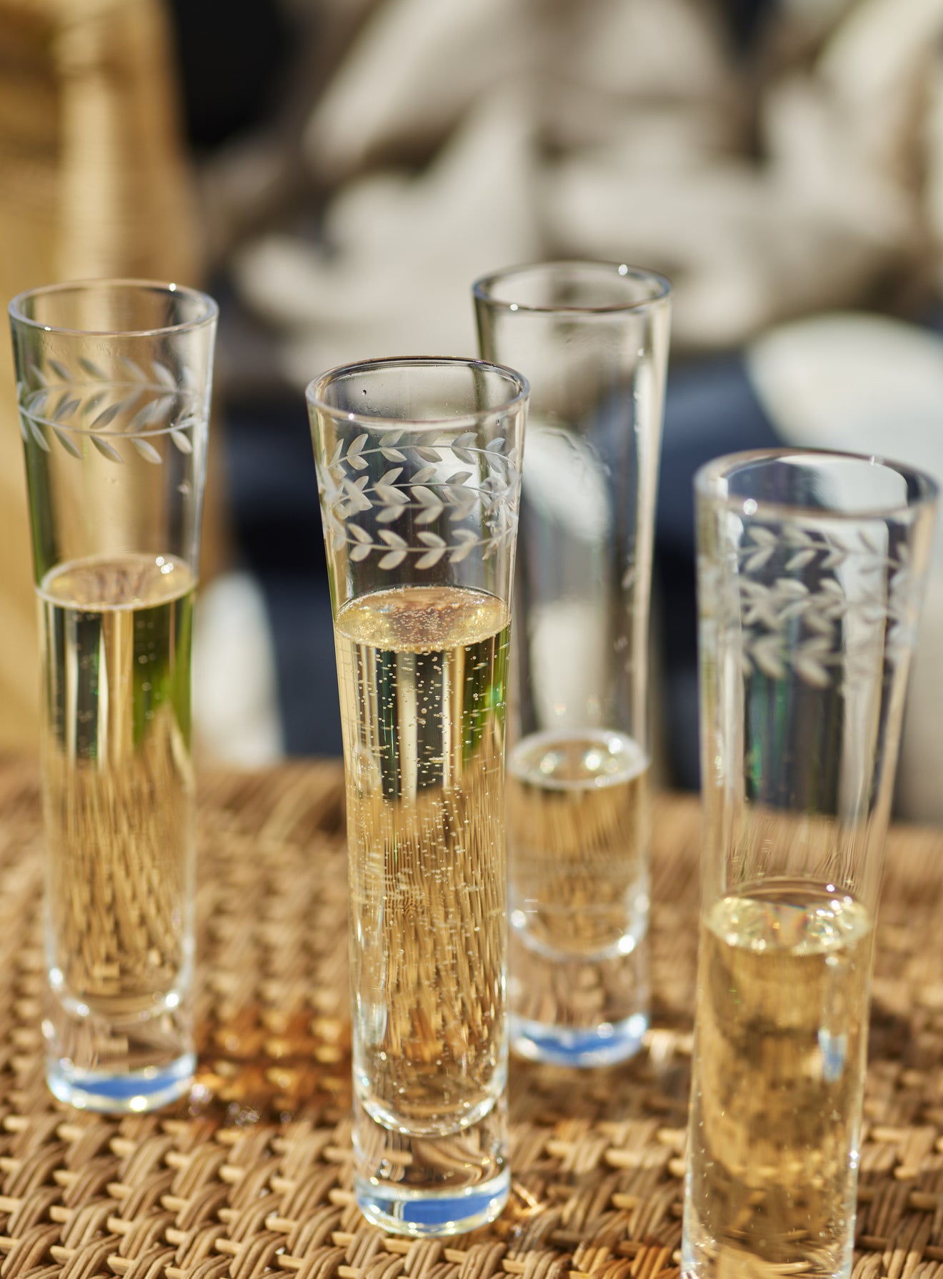 Avery Prosecco Glasses, Set of Four
