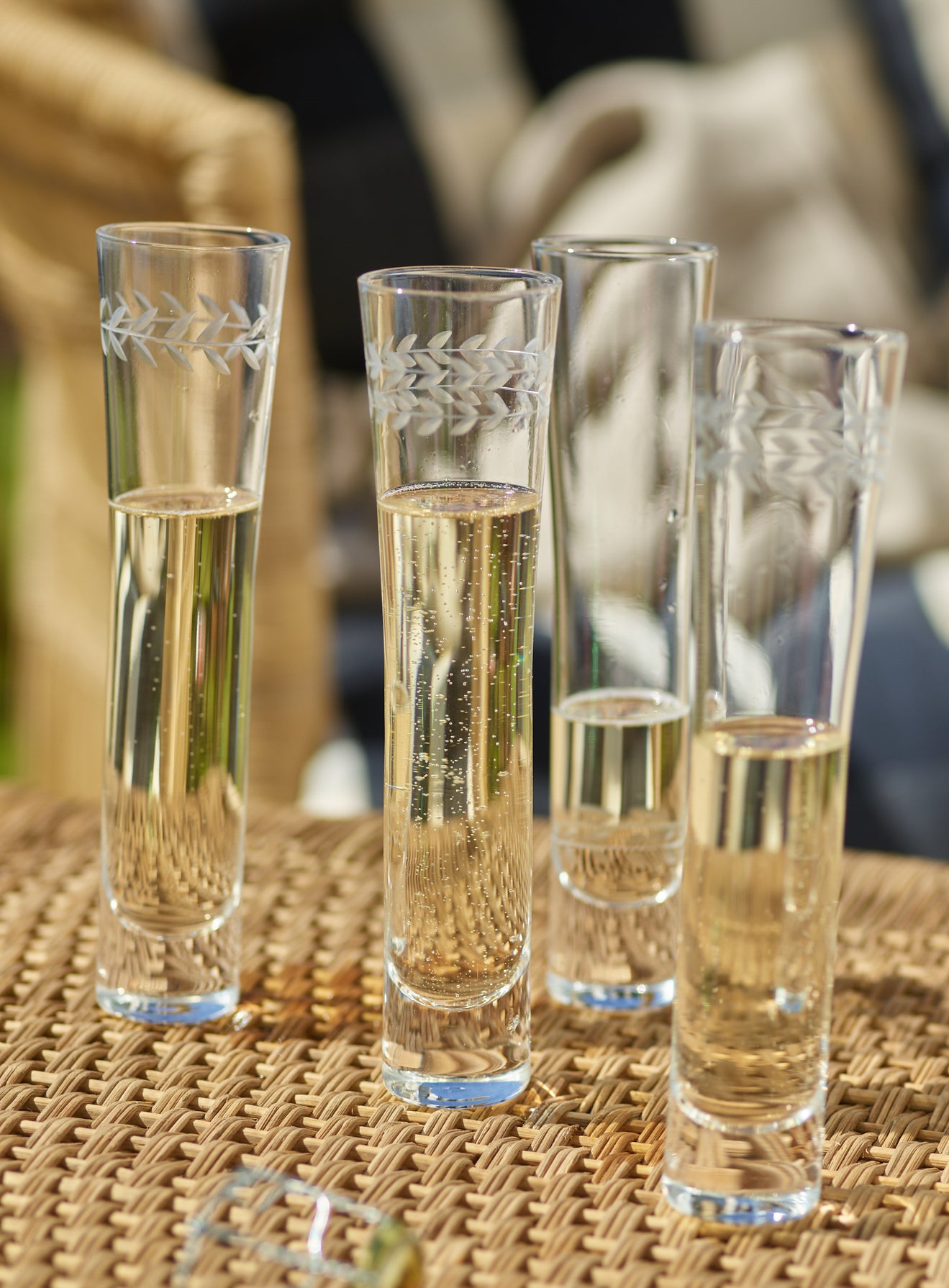 Avery Prosecco Glasses, Set of Four