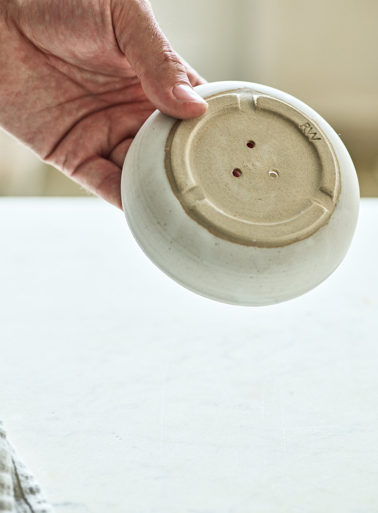 Handmade Stoneware Soap Dish