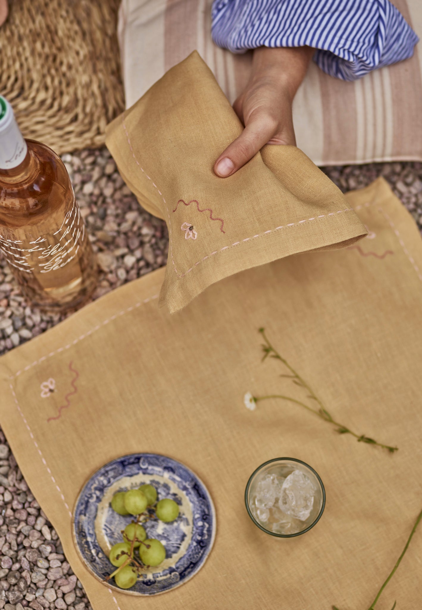 Behind the Design: Our Embroidered Linen Napkins