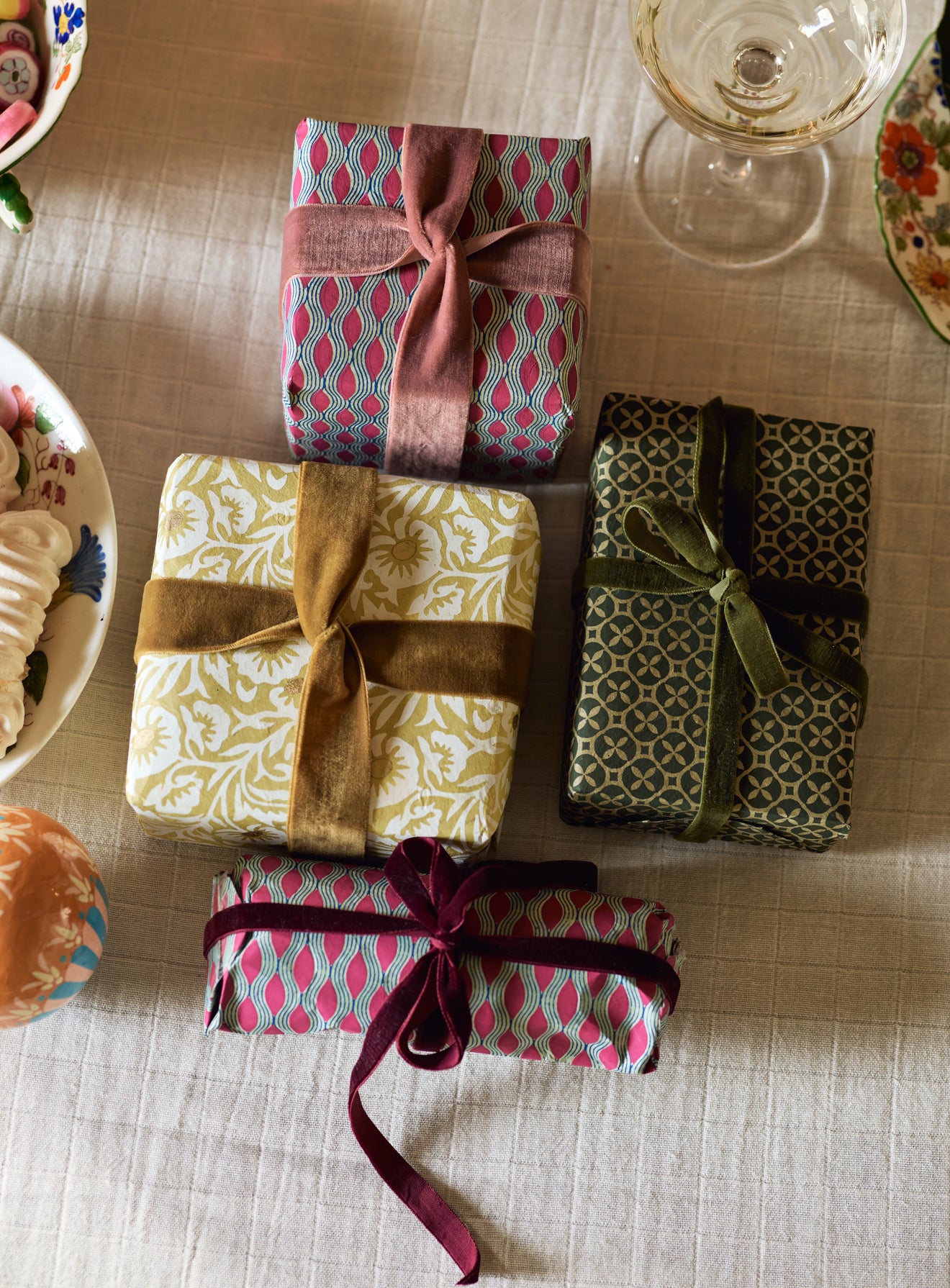 Handmade Wrapping Paper, Assorted, Set of Three