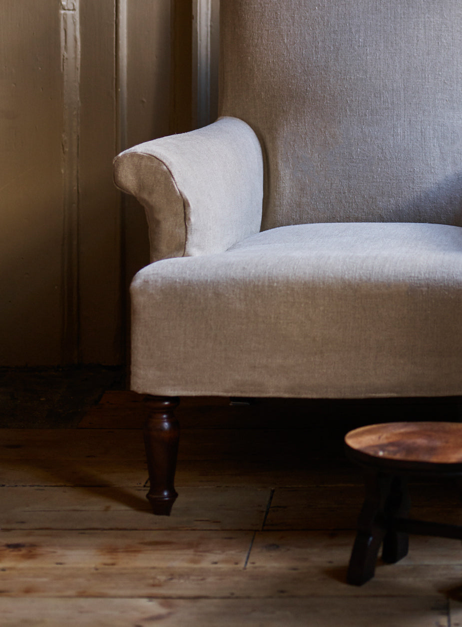 Wilford Armchair, Heritage Ochre Stripe, Additional Cover
