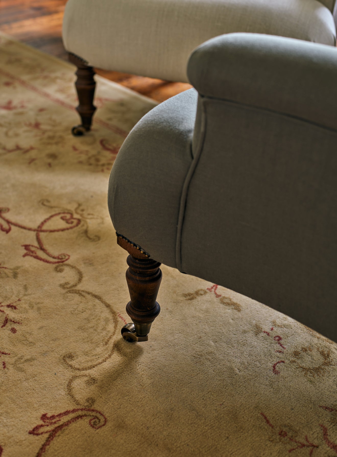 Finley Armchair, Flax Linen