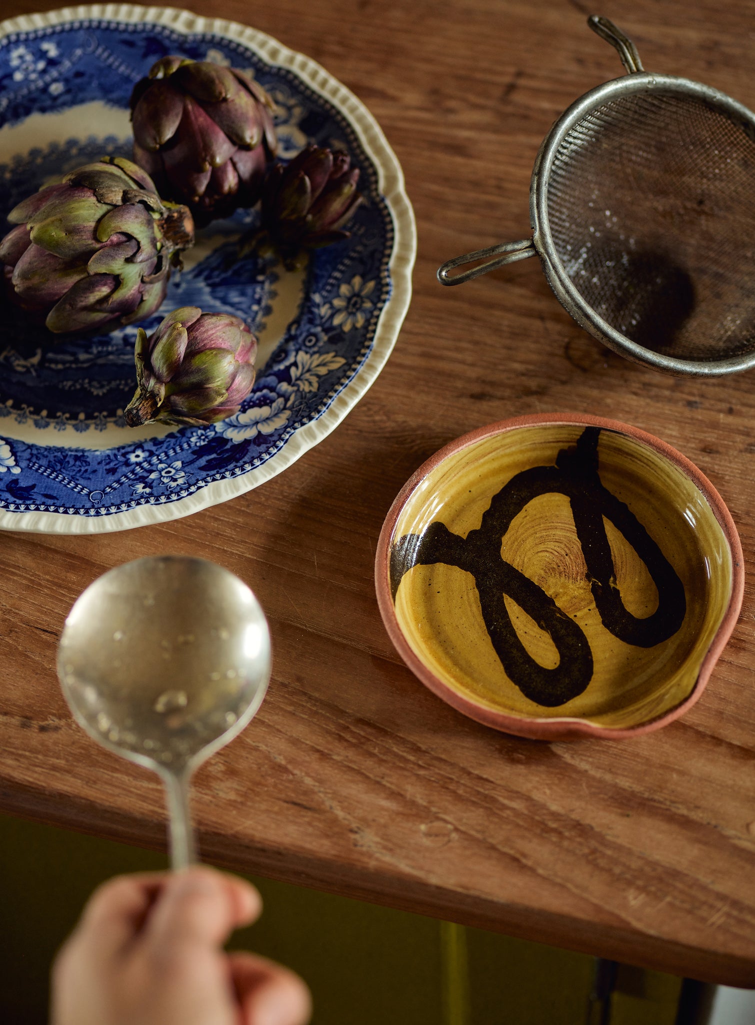 Handmade Terracotta Spoon Rest