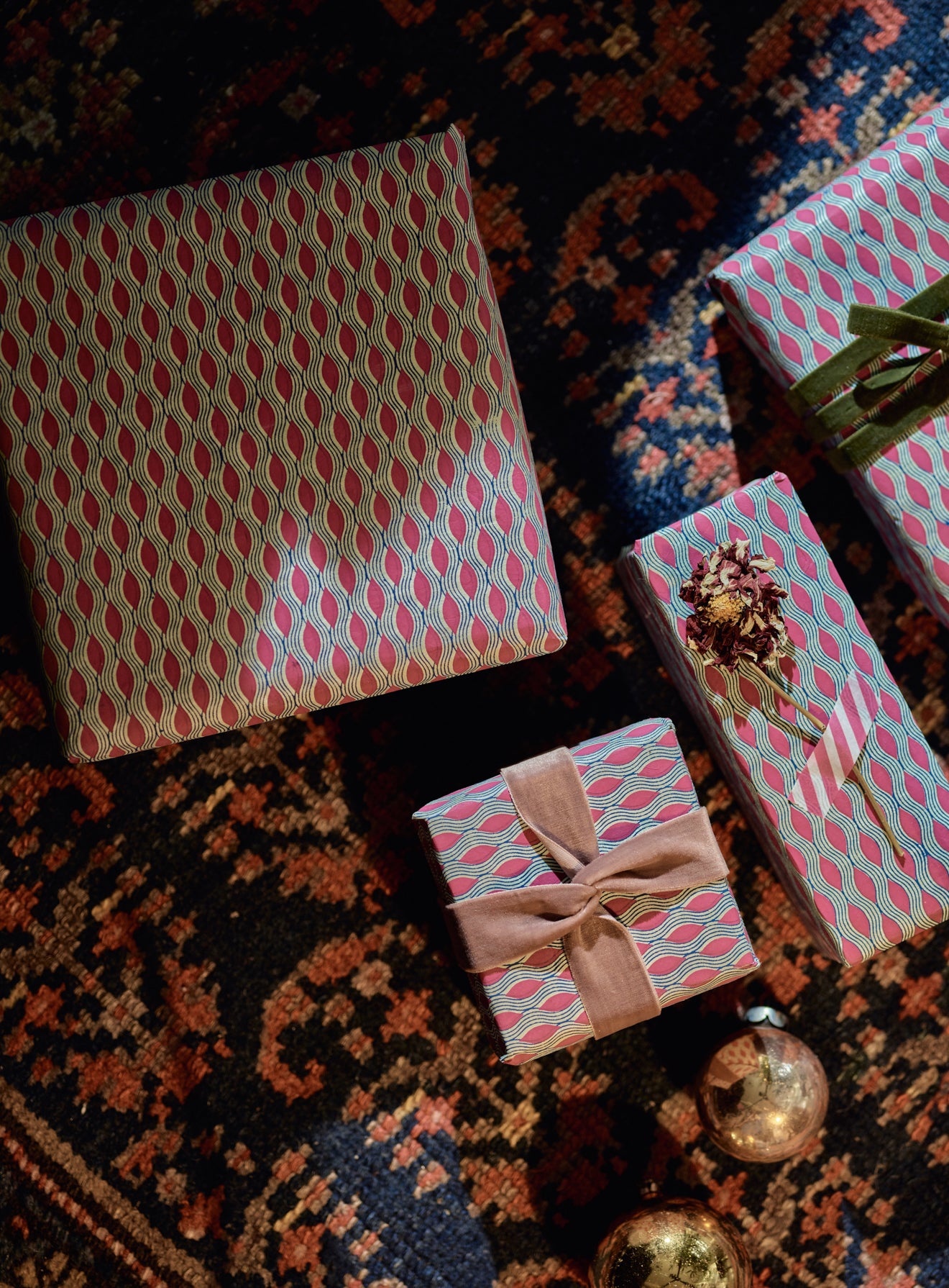 Handmade Wrapping Paper, Assorted, Set of Three