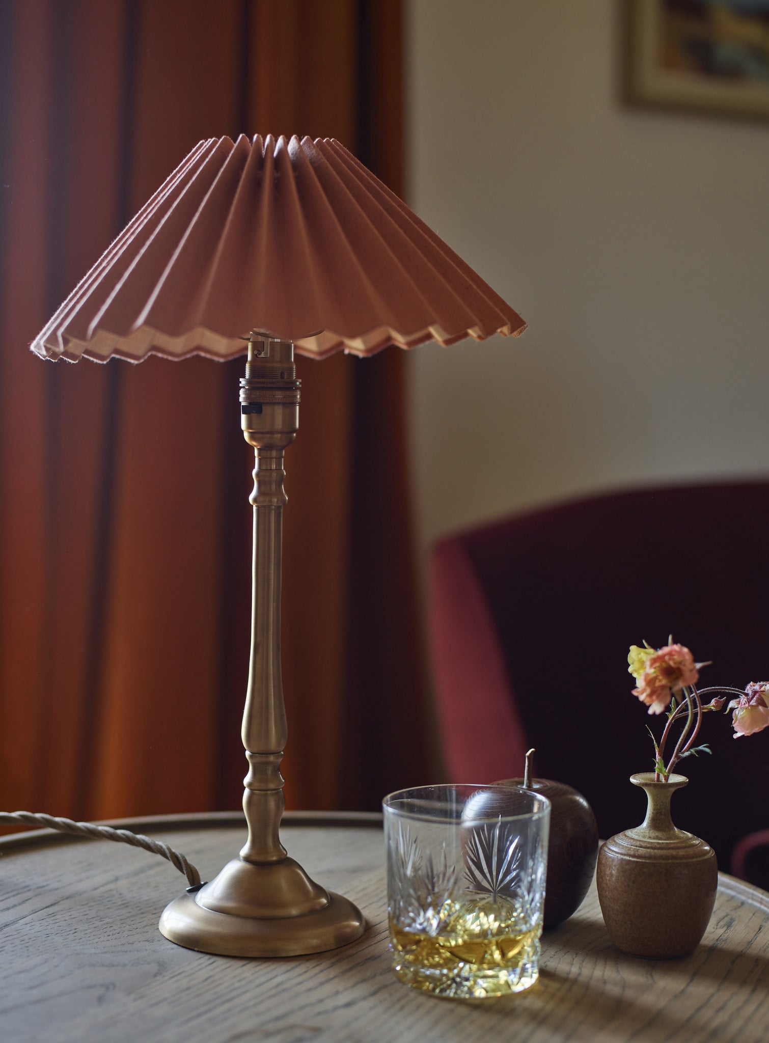 Barnaby Brass Table Lamp