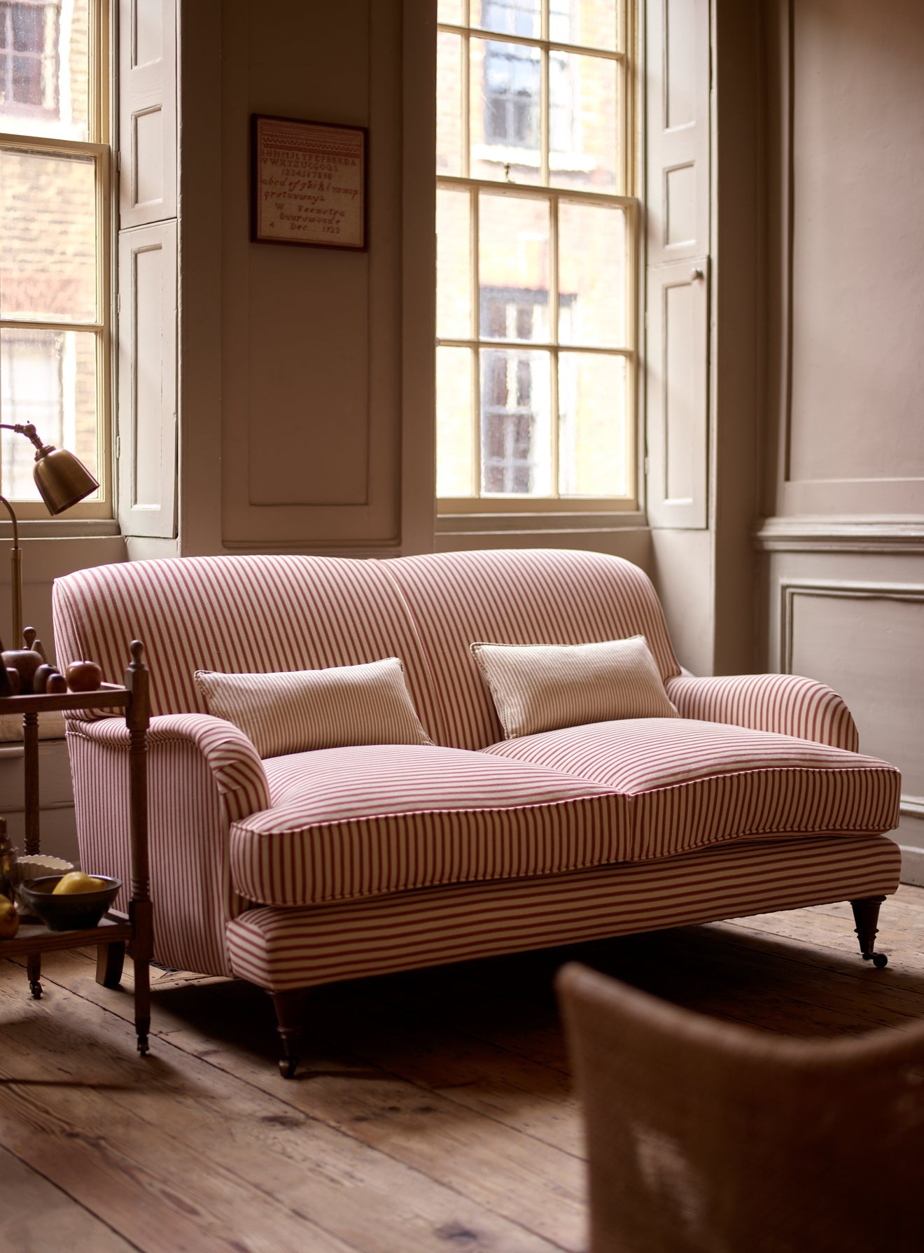 Abington Sofa, Two Seater, Soft Sage Cotton