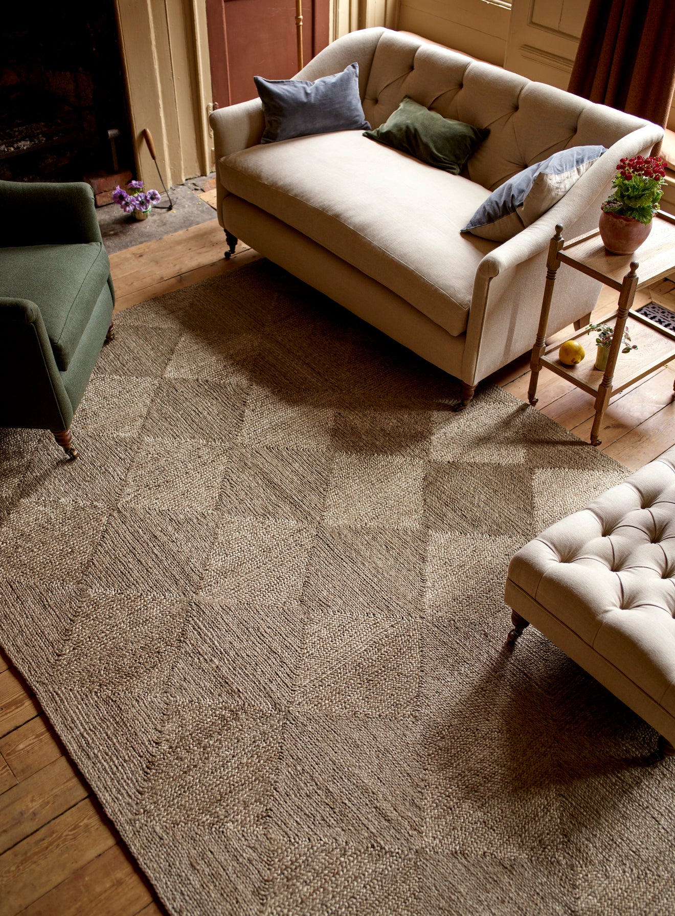 Large Juste Rug Large Jute Rug, Arushi | Rowen & Wren
