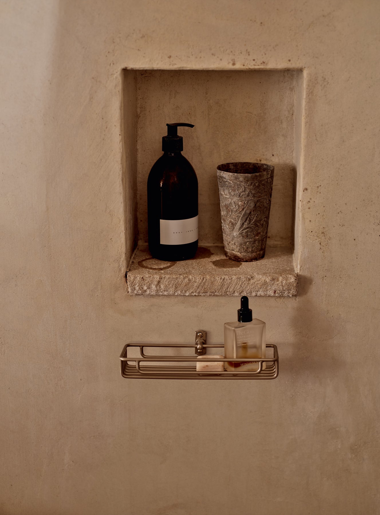 Bilton Shower Caddy Matt Nickel