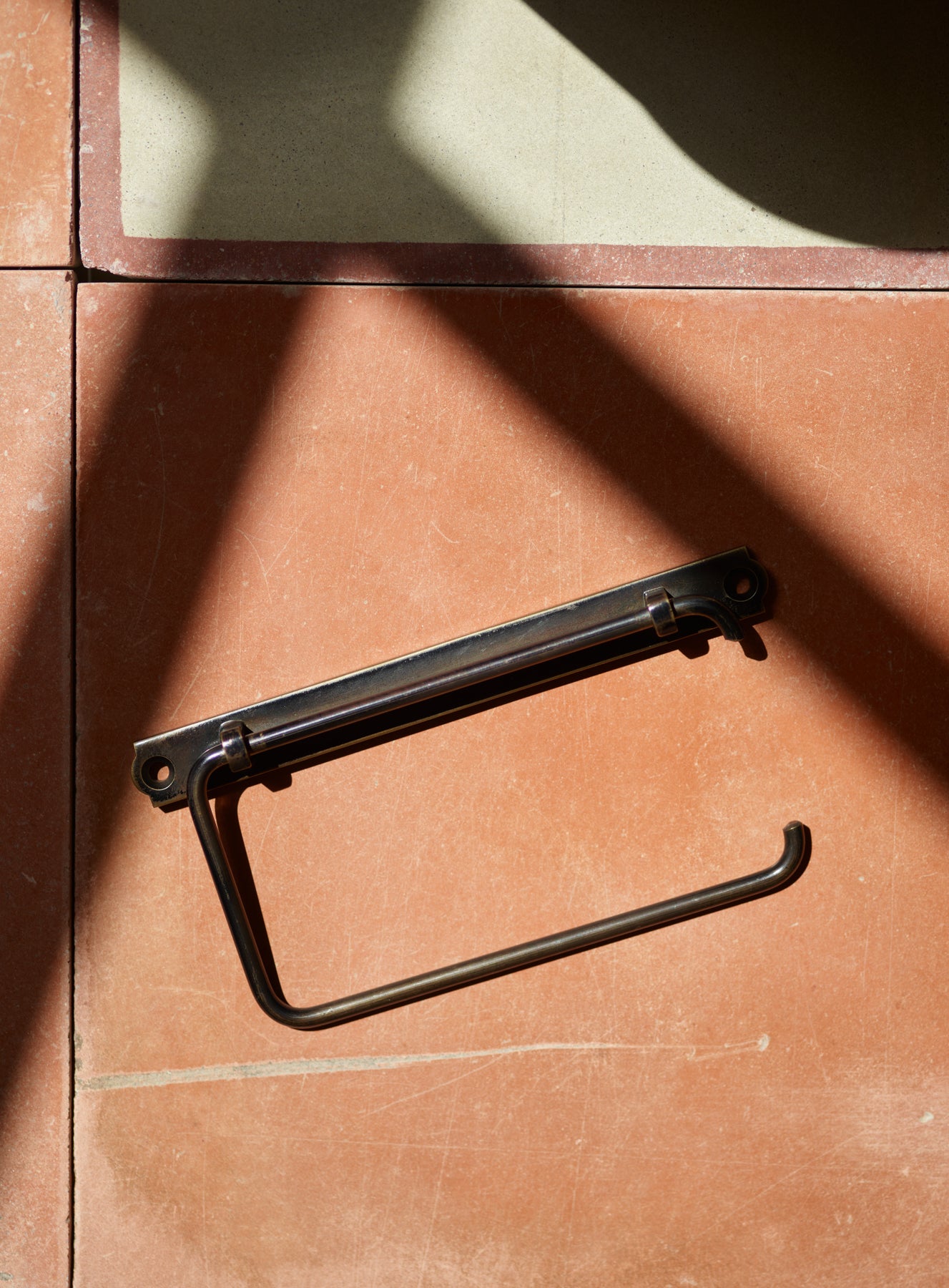 Bilton Toilet Roll Holder Blackened Brass