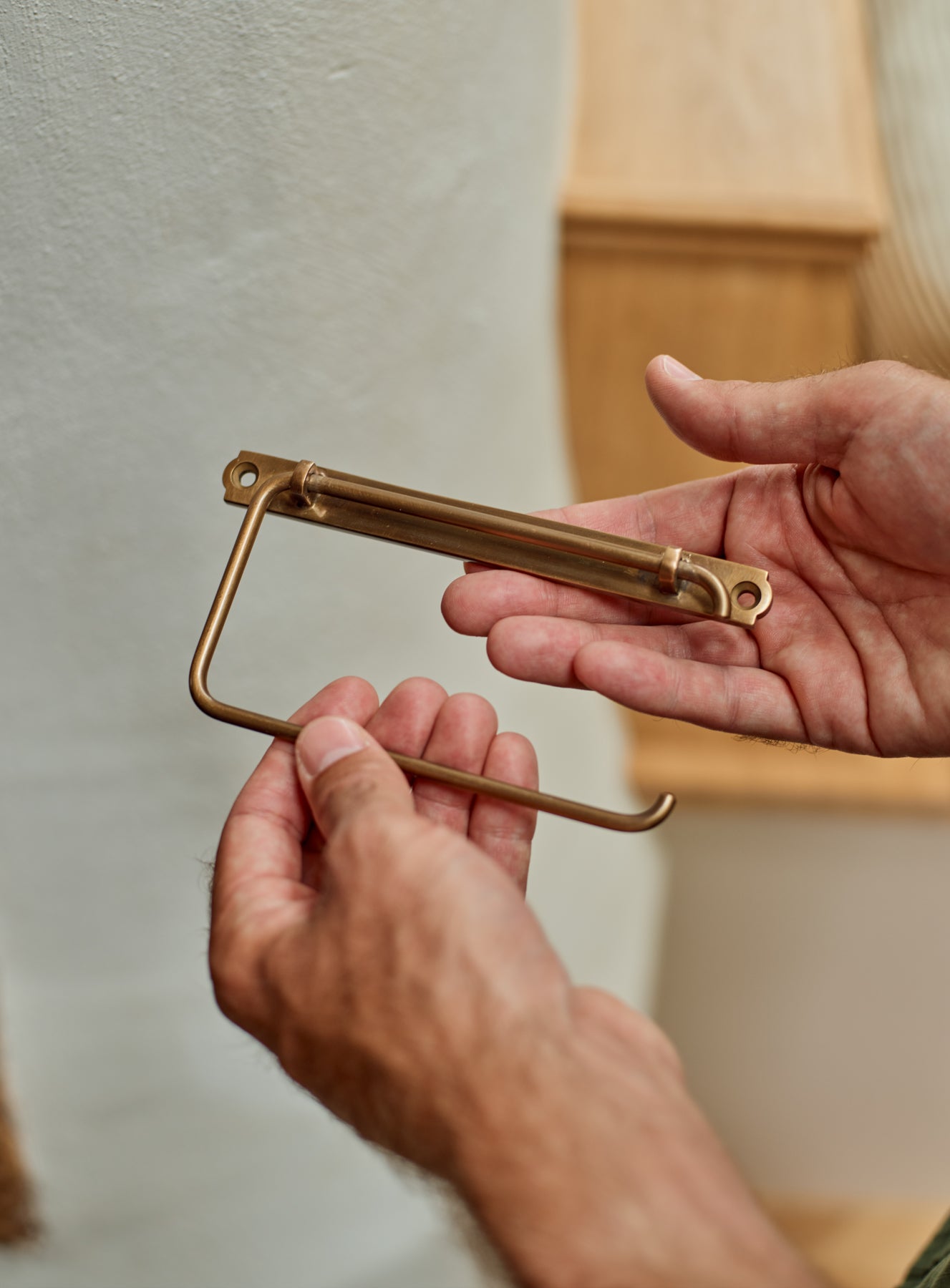 Bilton Toilet Roll Holder Antique Brass