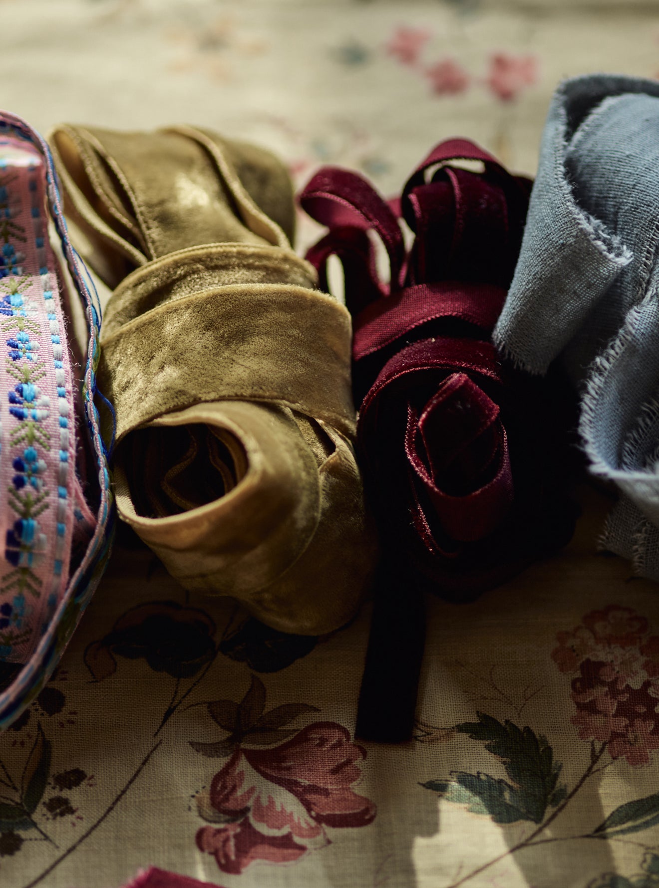 Velvet Ribbon, Plum Rowen & Wren