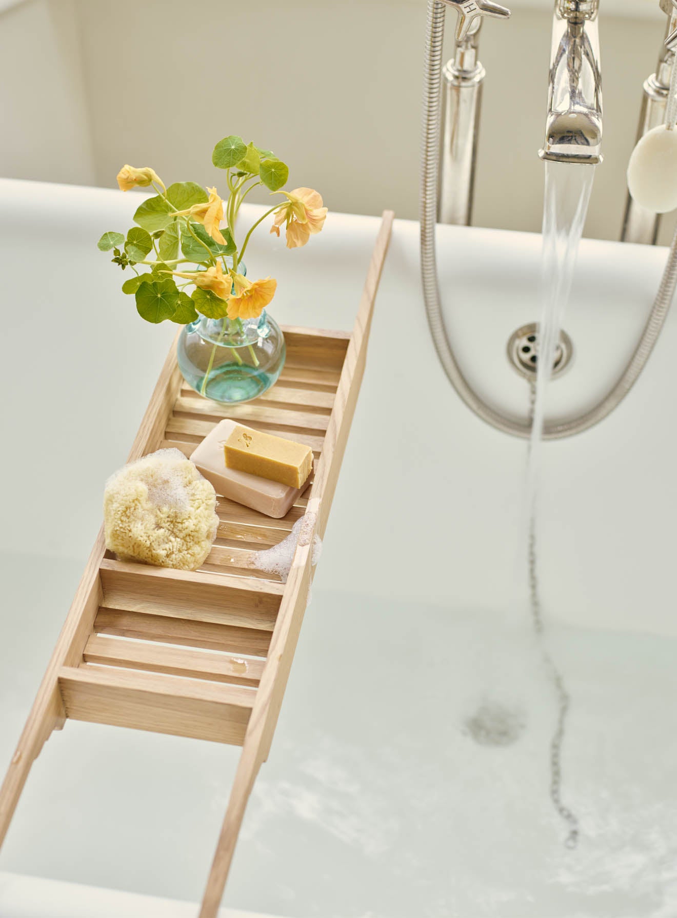 Harpley Oak Bath Caddy