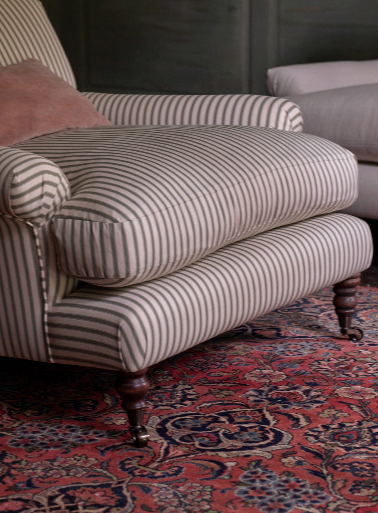 Remy Armchair, Parchment Cotton