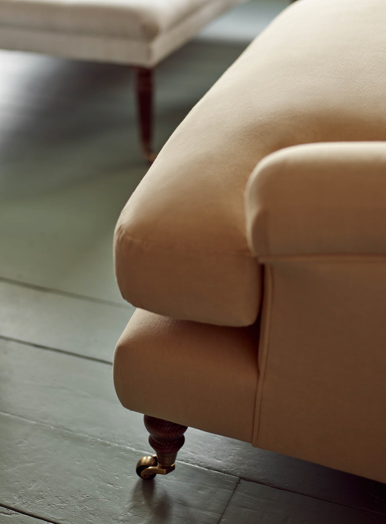 Remy Sofa, Three Seater, Soft Sage Cotton
