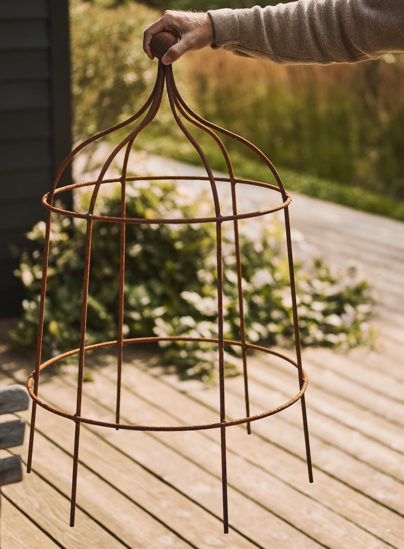 Rowen & Wren Rusted Garden Obelisk