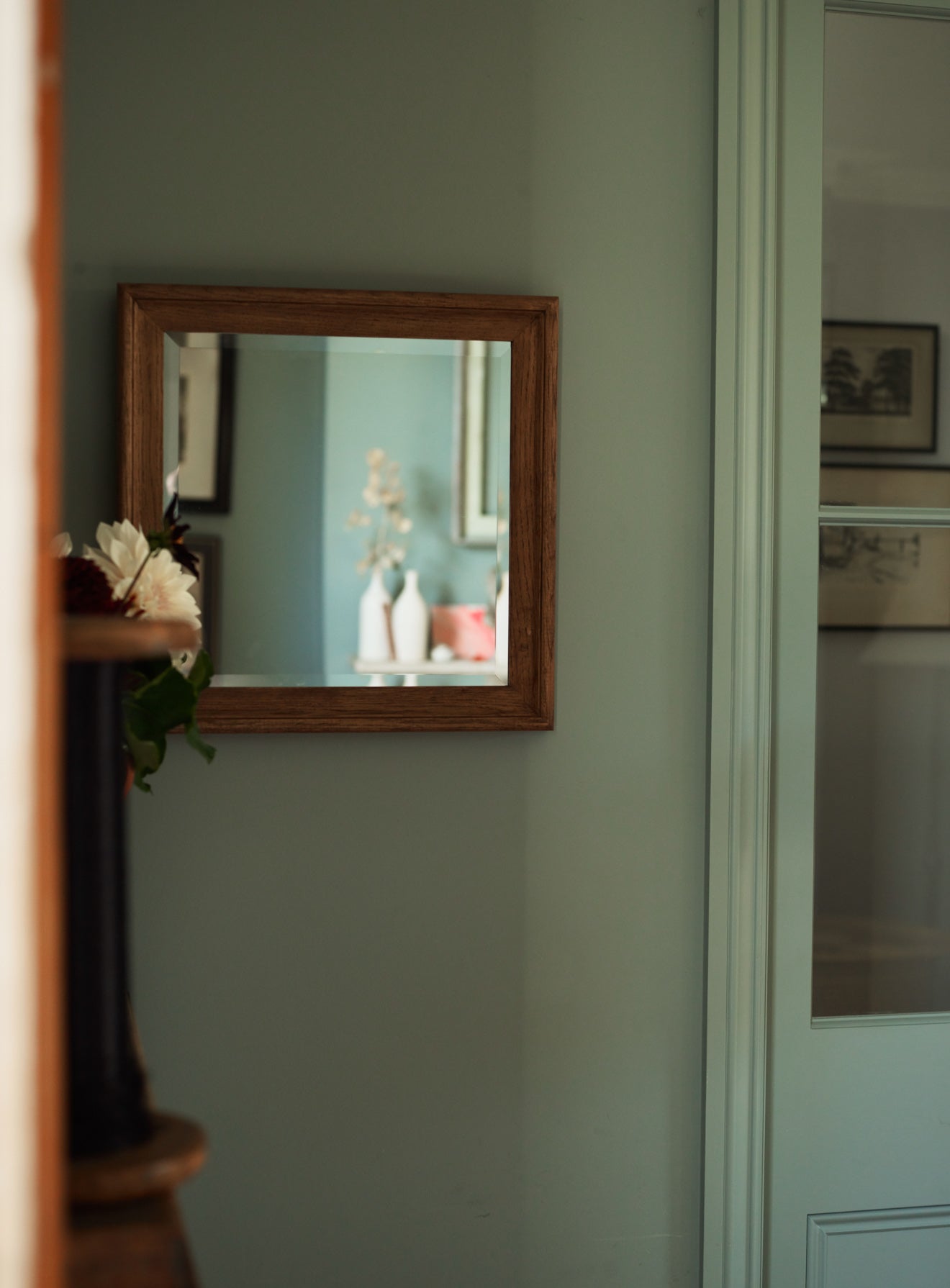 Oliver Oak Mirror Small