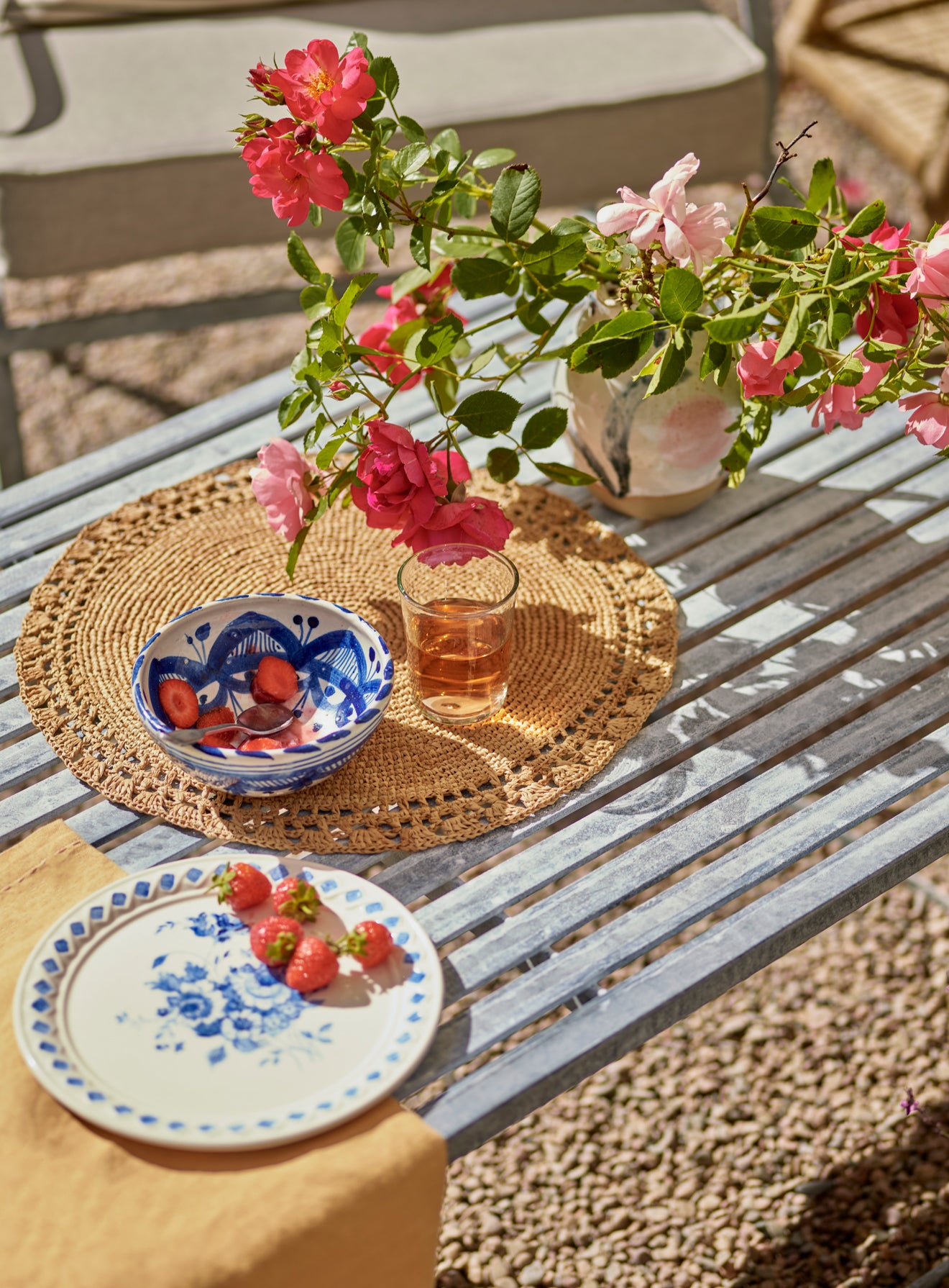 Handwoven Raffia Placemat