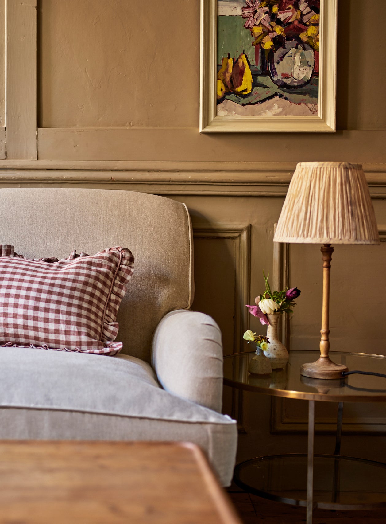Abington Sofa, Natural Linen