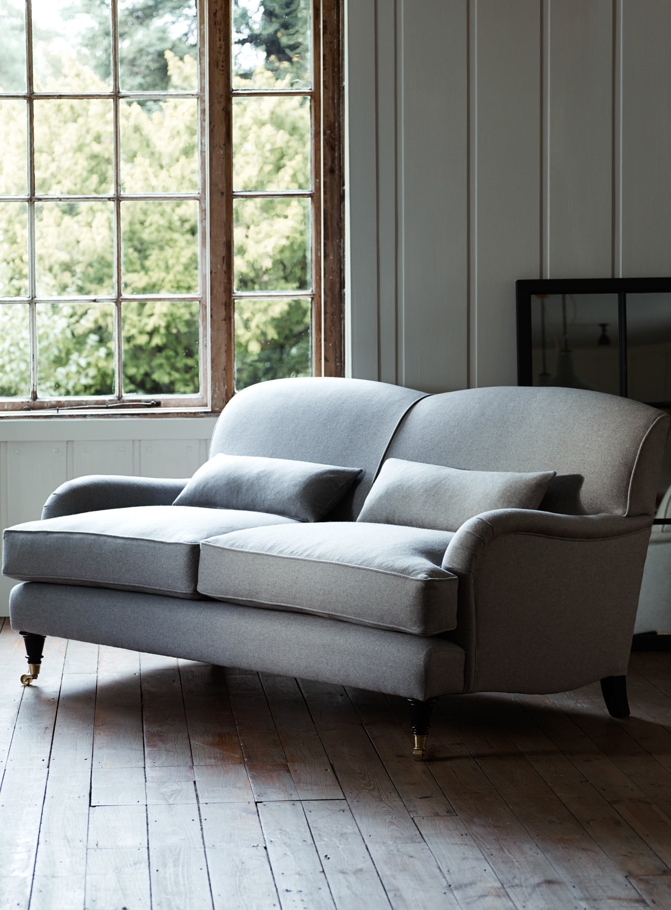 Abington Sofa, Grey Wool
