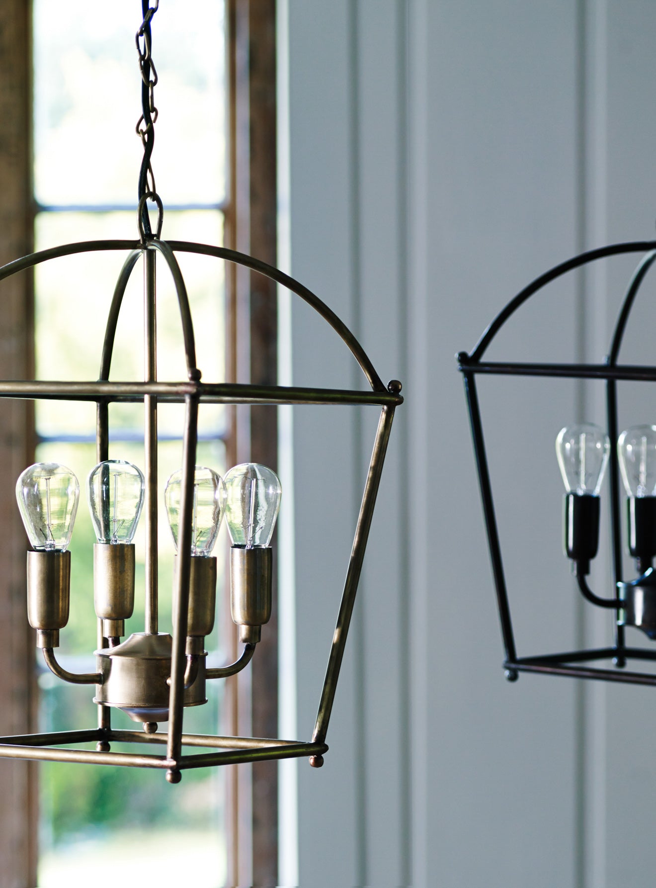 Bampton Glassless Pendant Cage Pendant Light Rowen & Wren