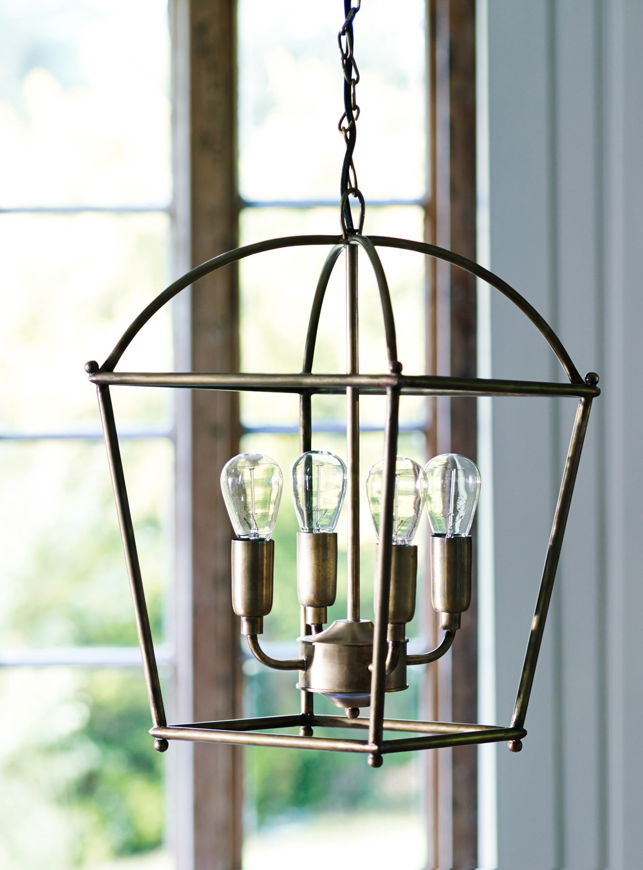 Bampton Pendant Brass