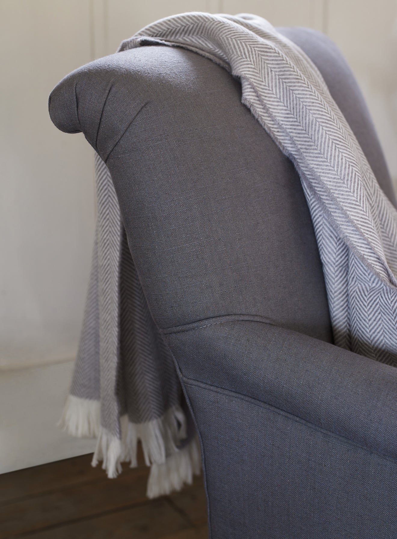 Belgian Linen, Grey