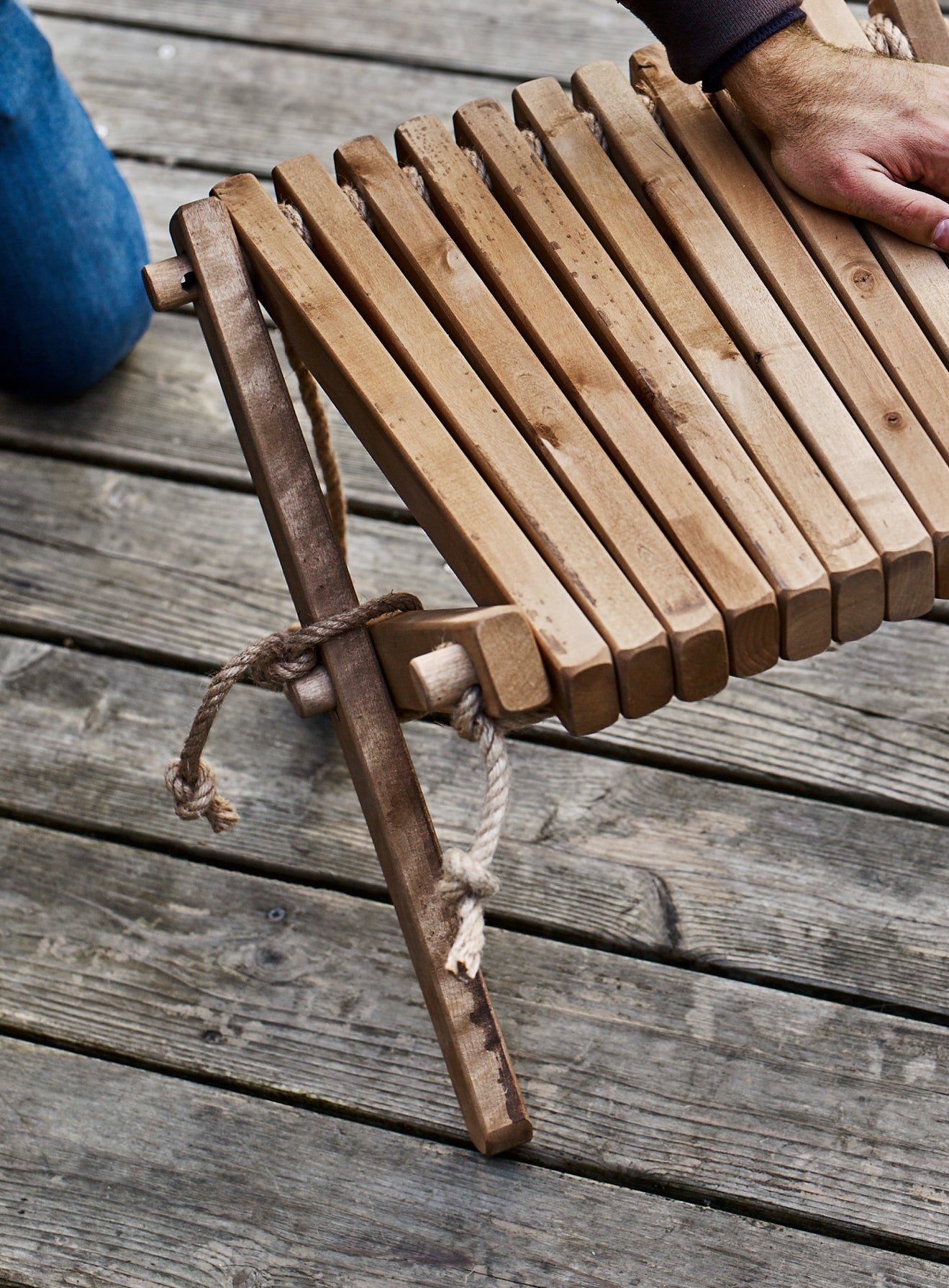 Harmen Outdoor Stool Birch