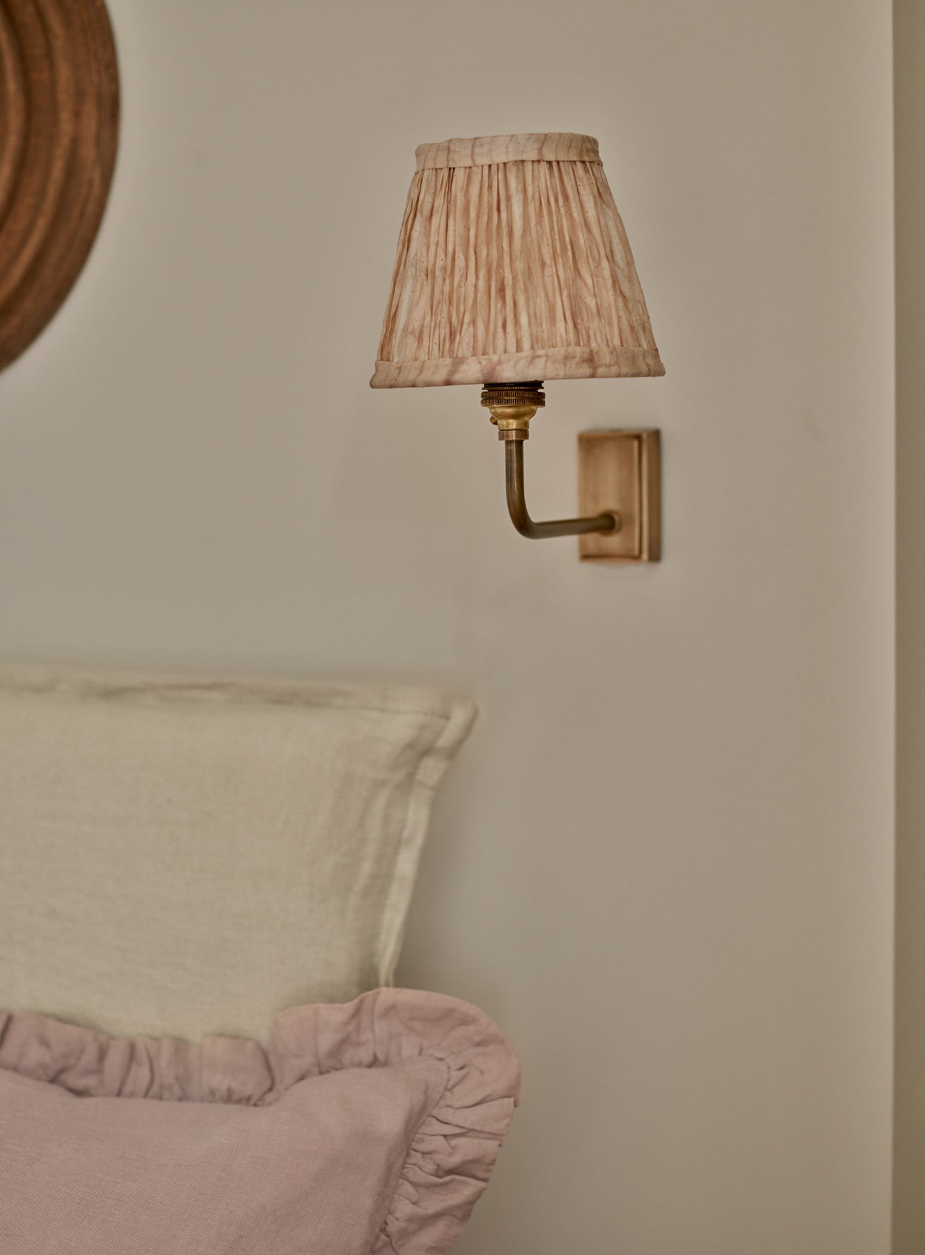 Shibori Silk Lampshade Small