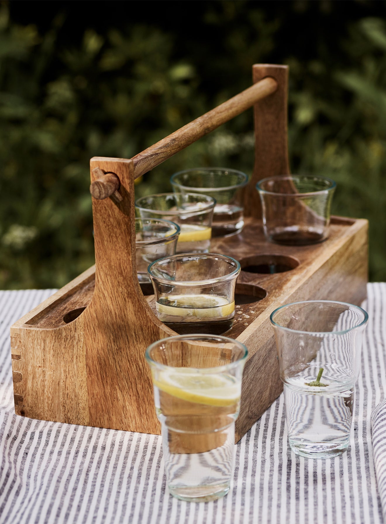 Lyle Water Glass Carrier Set