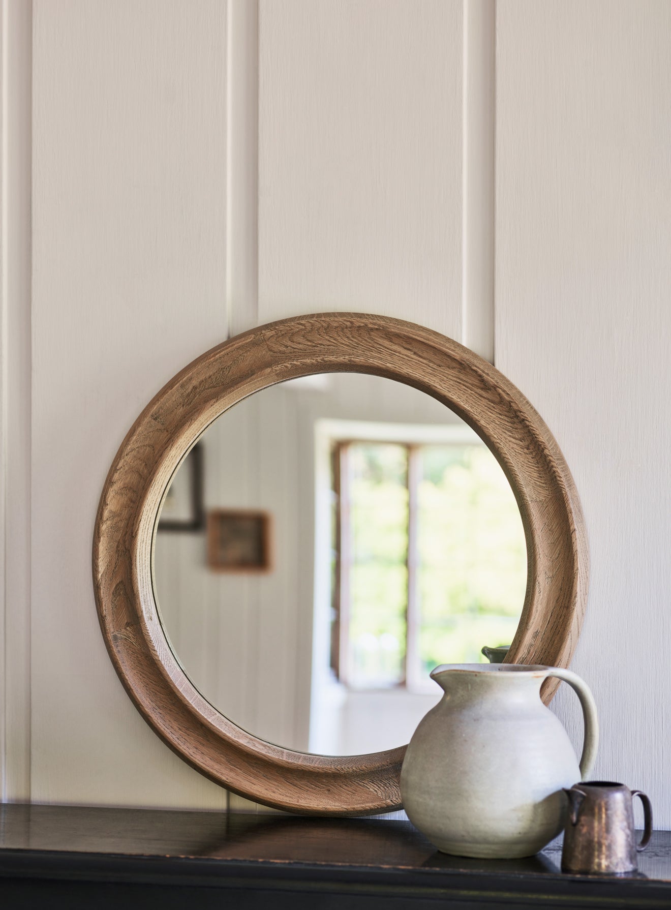Portloe Oak Mirror