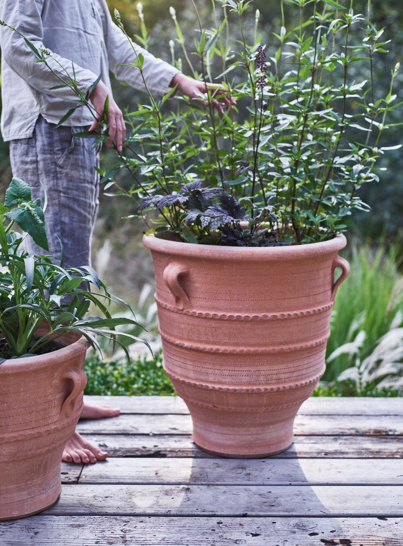Thrapsano Terracotta Pot, Large