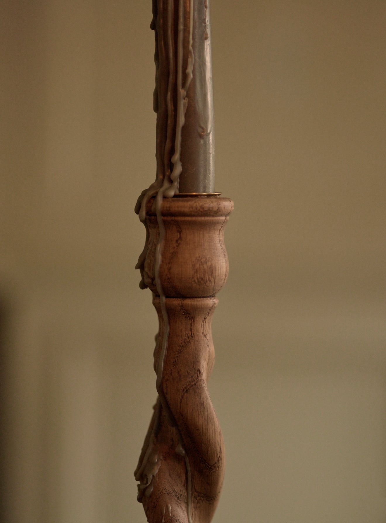 Turhed Albert Turned Oak Candlestick – Rowen & Wren
